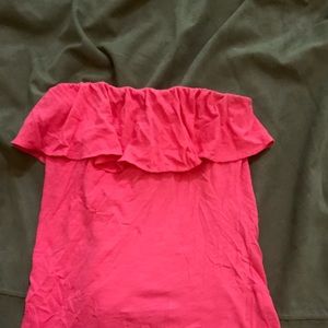 Lilly Pulitzer Tube top with Ruffle